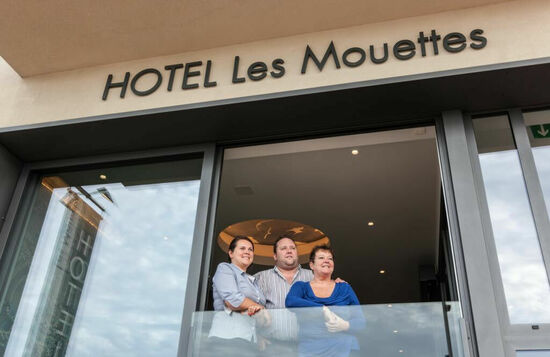 Hotel Les Mouettes in Wenduine